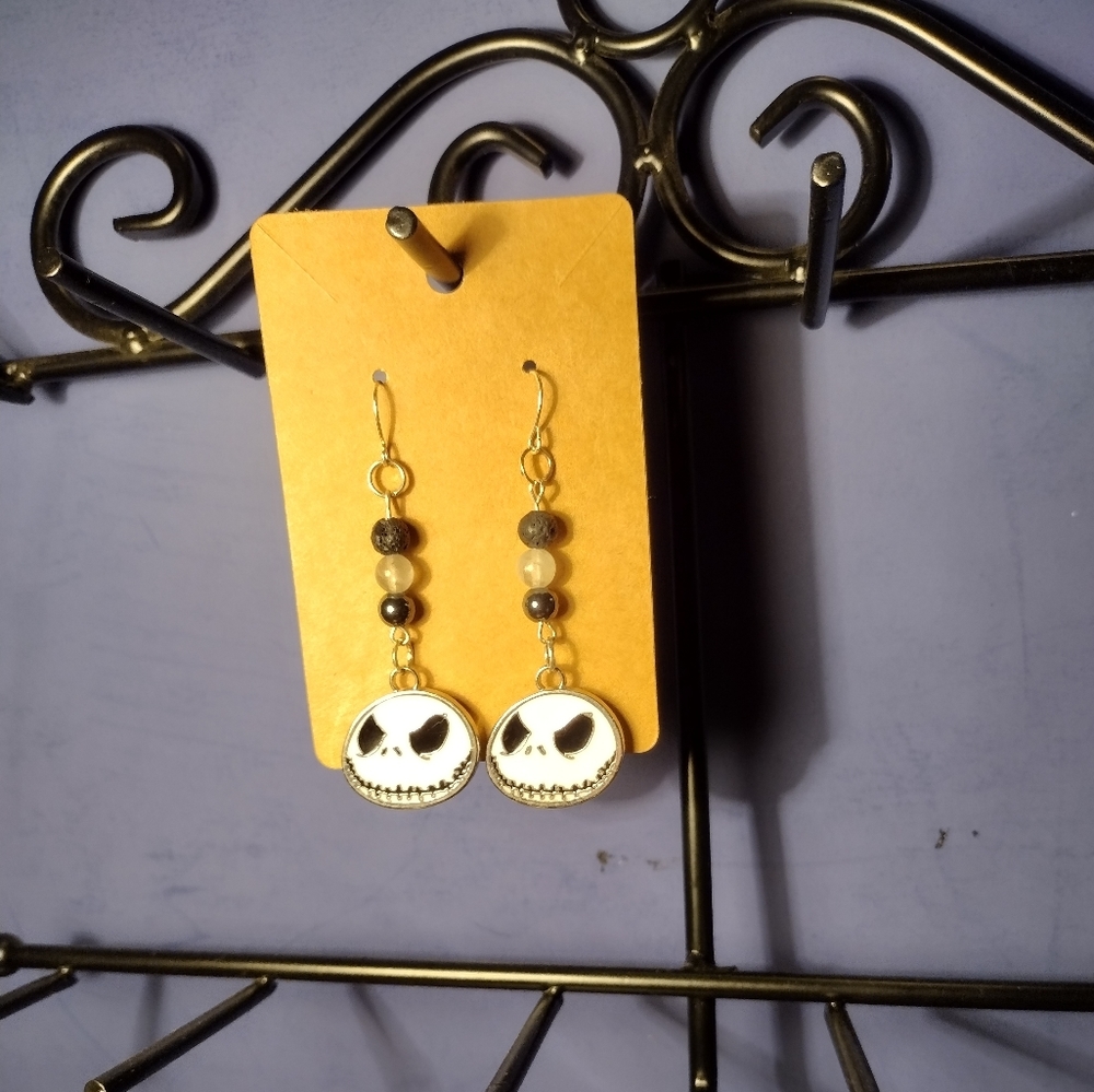 Jack Skellington earrings